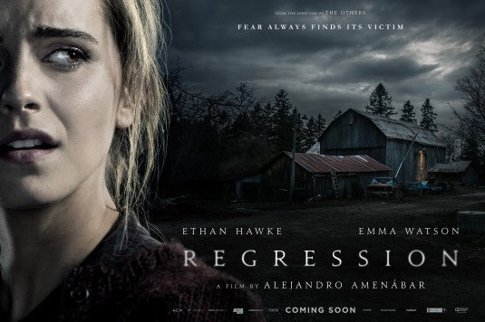 1000 piece jigsaw puzzle for the movie poster: Regression (2015) ver4