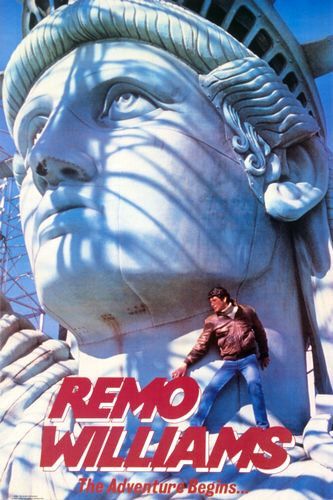 the movie poster: Remo Williams: The Adventure Begins (1985) ver3