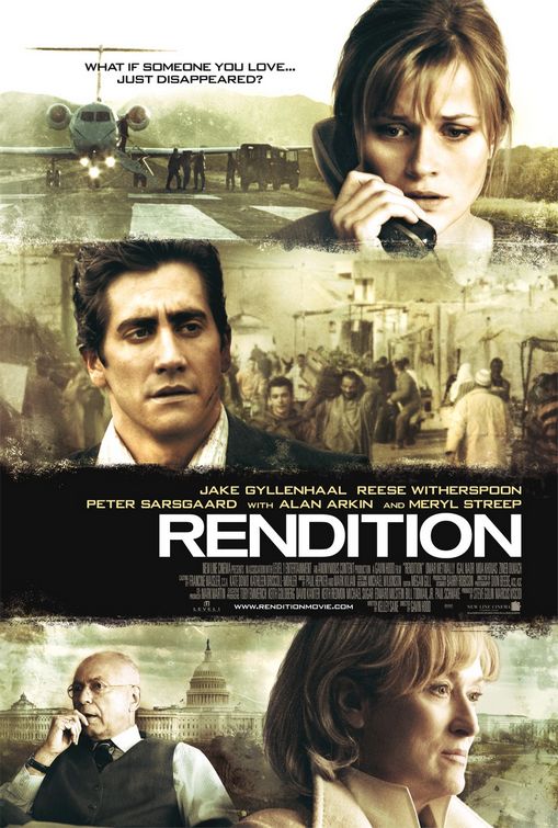 the movie poster: Rendition (2007)