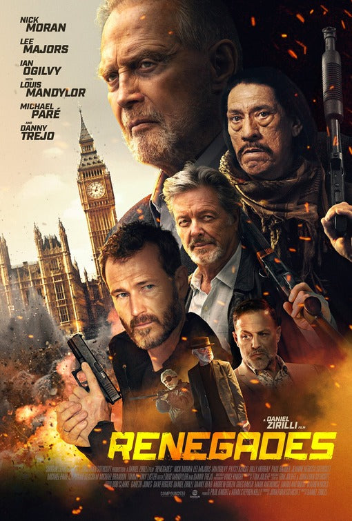 1000 piece jigsaw puzzle for the movie poster: Renegades (2022)