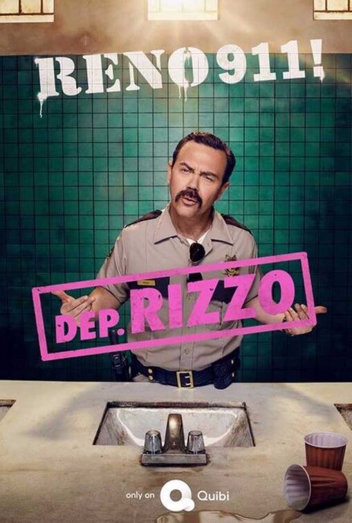 1000 piece jigsaw puzzle for tv poster: Reno 911!, ver8