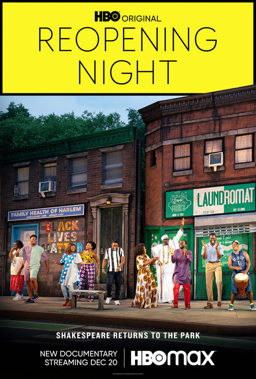 1000 piece jigsaw puzzle for the movie poster: Reopening Night (2021)