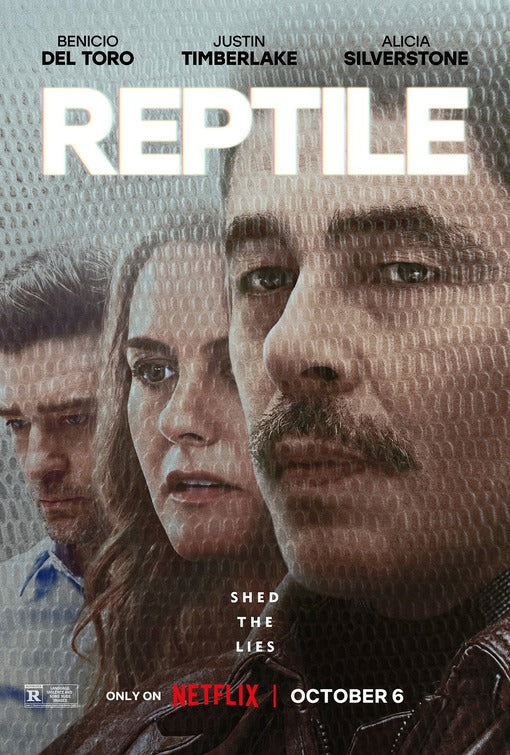 1000 piece jigsaw puzzle for the movie poster: Reptile (2023)