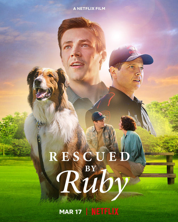 1000 piece jigsaw puzzle for the movie poster: Rescued by Ruby (2022)