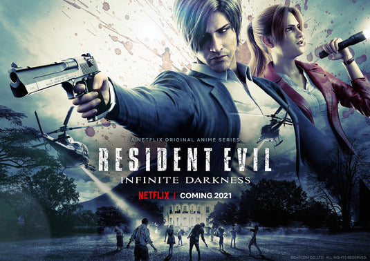 1000 piece jigsaw puzzle for tv poster: Resident Evil: Infinite Darkness, ver2