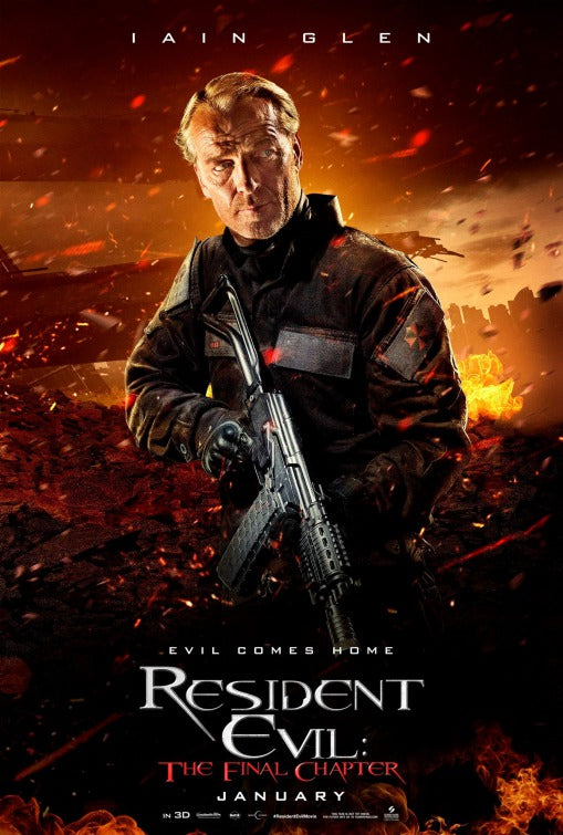 1000 piece jigsaw puzzle for the movie poster: Resident Evil: The Final Chapter (2017) ver13