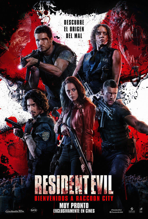 1000 piece jigsaw puzzle for the movie poster: Resident Evil: Welcome to Raccoon City (2021) ver5