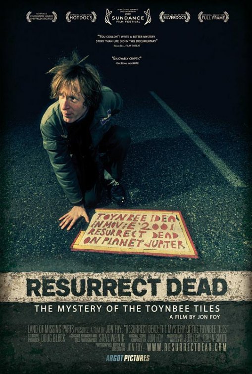 1000 piece jigsaw puzzle for the movie poster: Resurrect Dead: The Mystery of the Toynbee Tiles (2011) ver2