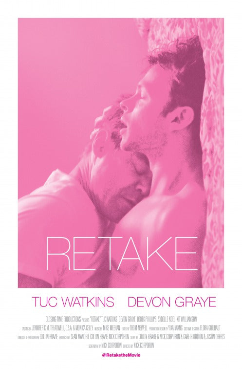 1000 piece jigsaw puzzle for the movie poster: Retake (2016)