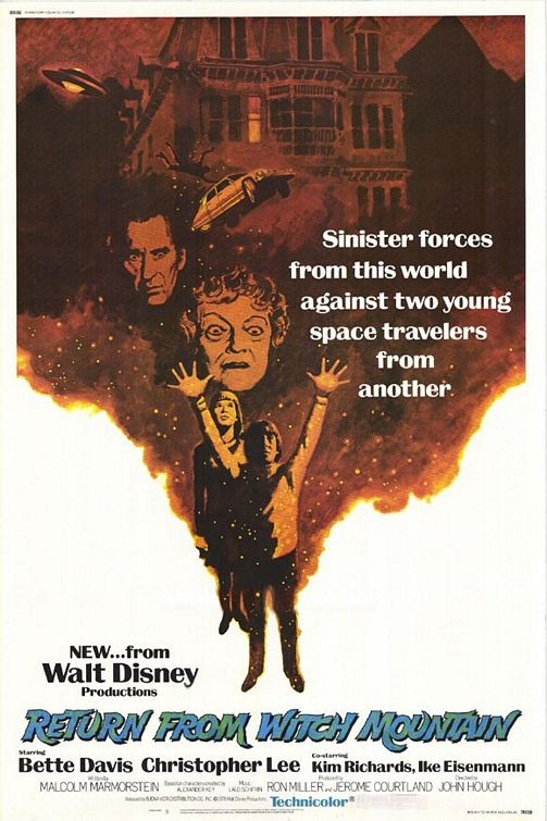 the movie poster: Return from Witch Mountain (1978)
