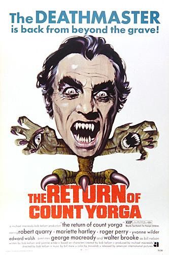 the movie poster: The Return of Count Yorga (1971)