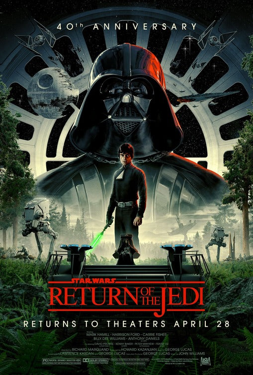1000 piece jigsaw puzzle for the movie poster: Return of the Jedi (1983) ver12