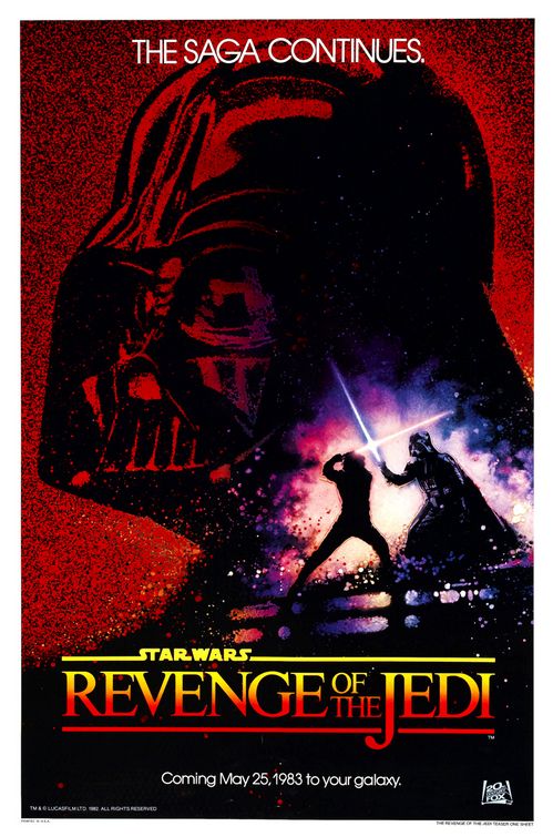 the movie poster: Return of the Jedi (1983) ver8