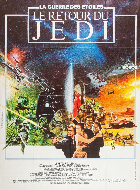 the movie poster: Return of the Jedi (1983) ver9