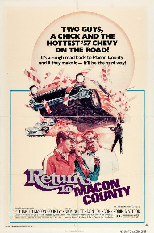 1000 piece jigsaw puzzle for the movie poster: Return to Macon County (1975)
