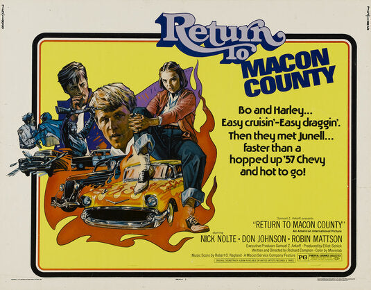 1000 piece jigsaw puzzle for the movie poster: Return to Macon County (1975) ver2