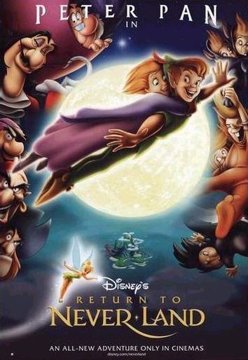 the movie poster: Return to Neverland (2002) ver2