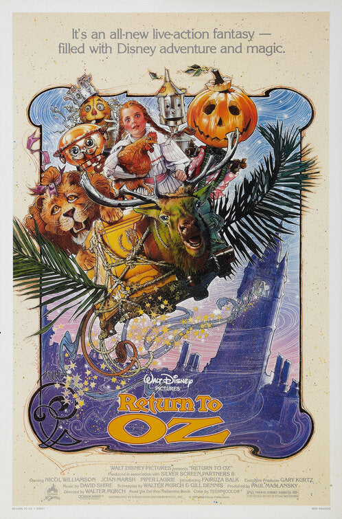 the movie poster: Return to Oz (1985) ver2