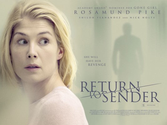 1000 piece jigsaw puzzle for the movie poster: Return to Sender (2015)
