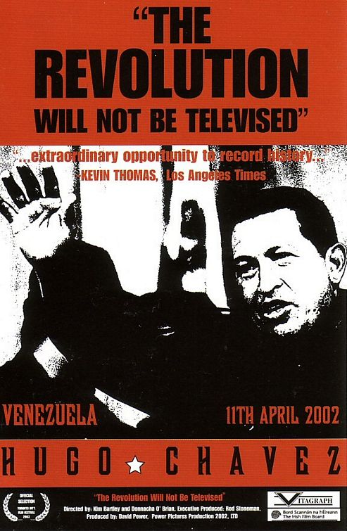 the movie poster: The Revolution Will Not Be Televised (2003)