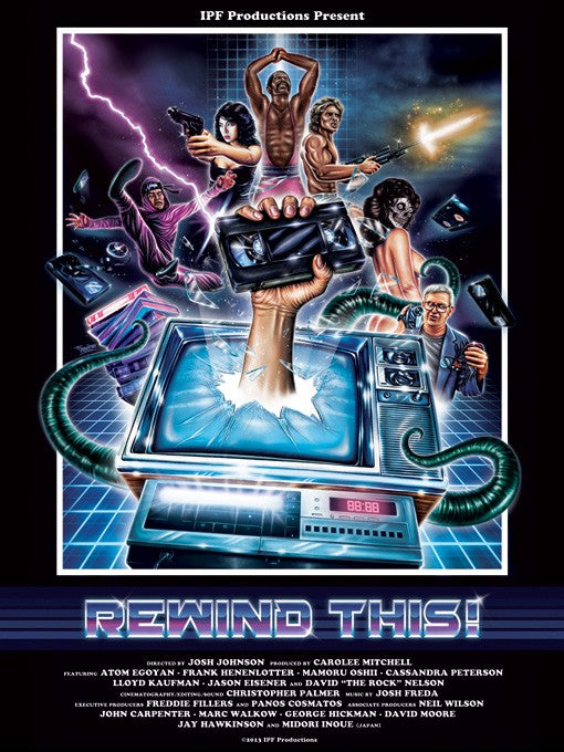 1000 piece jigsaw puzzle for the movie poster: Rewind This! (2013)
