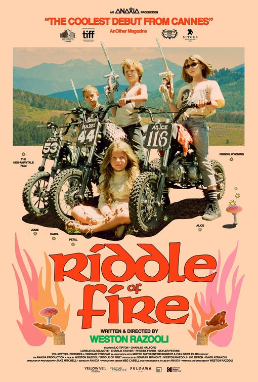 1000 piece jigsaw puzzle for the movie poster: Riddle of Fire (2024)