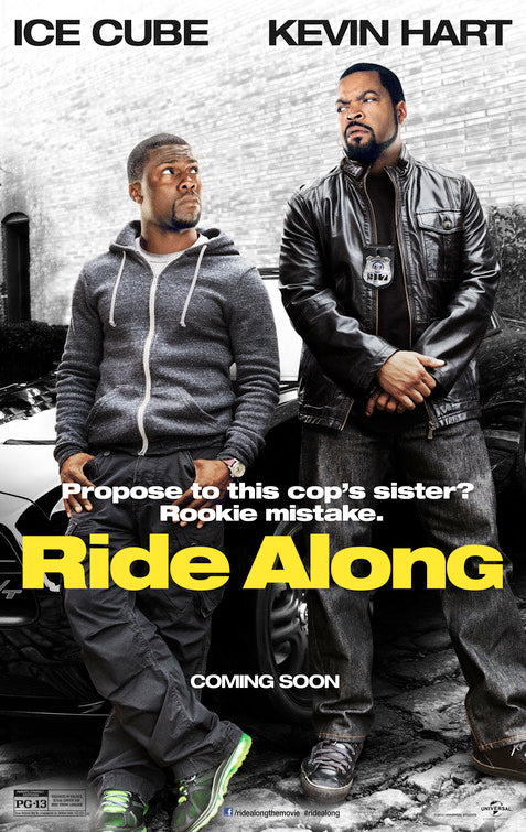 1000 piece jigsaw puzzle for the movie poster: Ride Along (2014)
