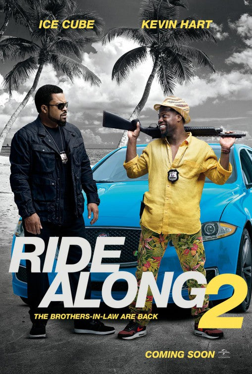 1000 piece jigsaw puzzle for the movie poster: Ride Along 2 (2016)