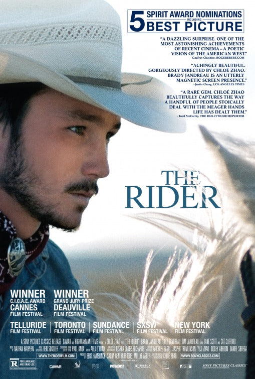 1000 piece jigsaw puzzle for the movie poster: The Rider (2018)