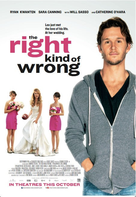 1000 piece jigsaw puzzle for the movie poster: The Right Kind of Wrong (2013)