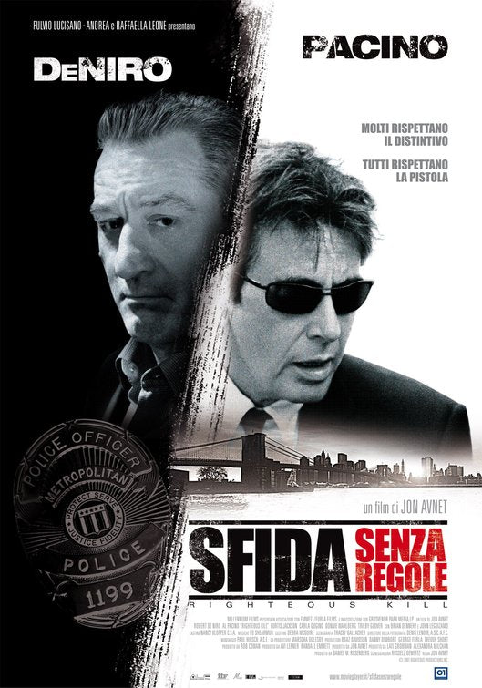 the movie poster: Righteous Kill (2008) ver5