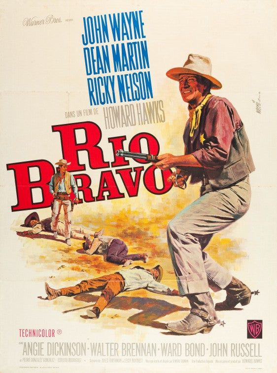 1000 piece jigsaw puzzle for the movie poster: Rio Bravo (1959) ver2