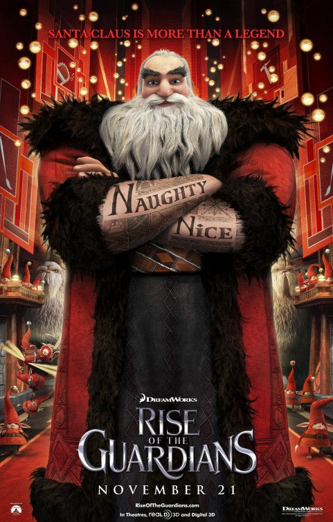 1000 piece jigsaw puzzle for the movie poster: Rise of the Guardians (2012) ver3