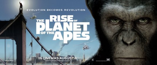 1000 piece jigsaw puzzle for the movie poster: Rise of the Planet of the Apes (2011) ver5