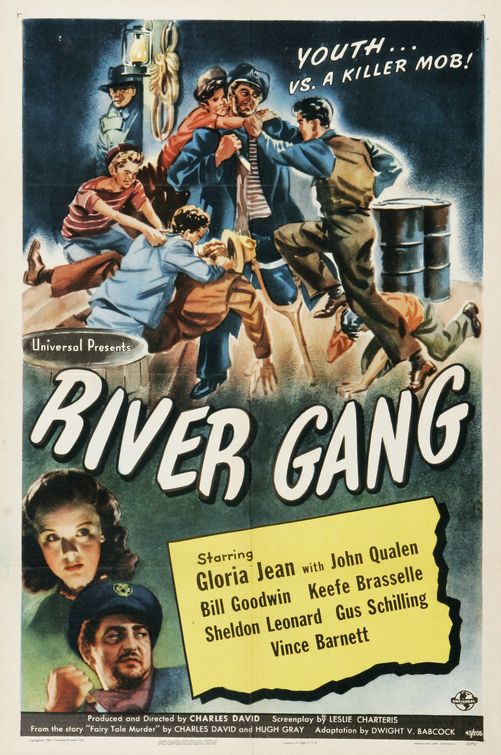 the movie poster: River Gang (1945)