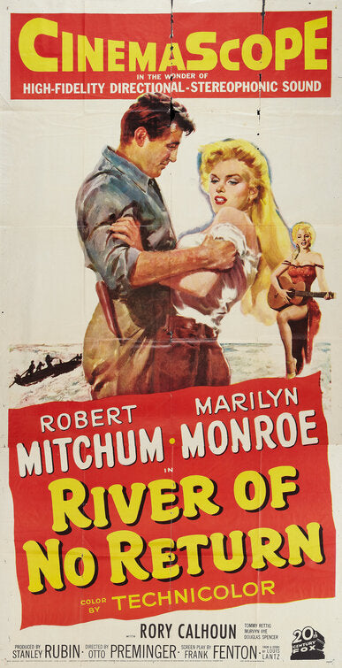 1000 piece jigsaw puzzle for the movie poster: River of No Return (1954) ver5