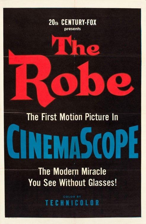 1000 piece jigsaw puzzle for the movie poster: The Robe (1953)