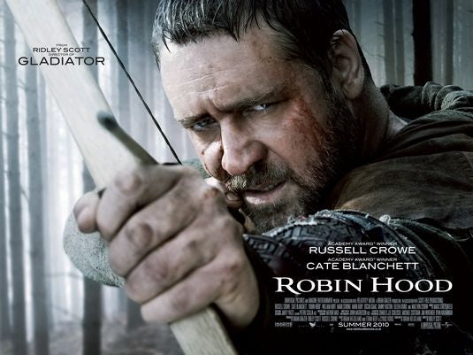 1000 piece jigsaw puzzle for the movie poster: Robin Hood (2010) ver2