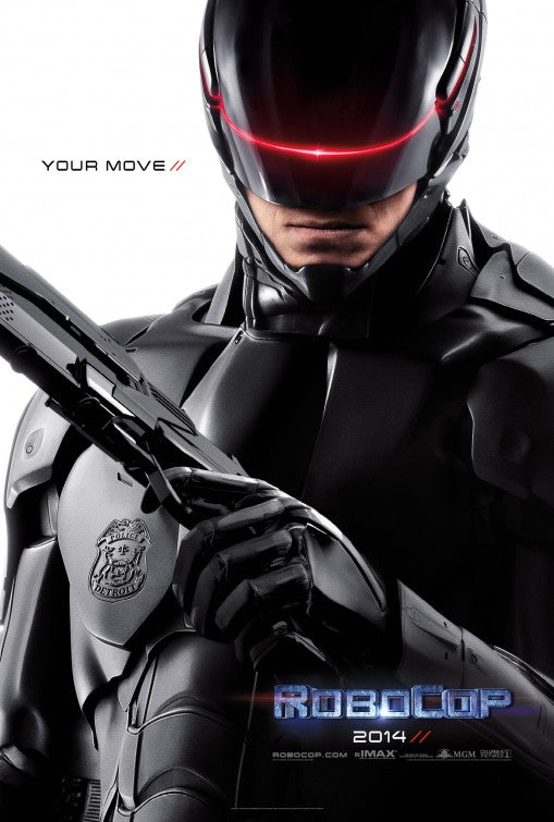 1000 piece jigsaw puzzle for the movie poster: RoboCop (2014)