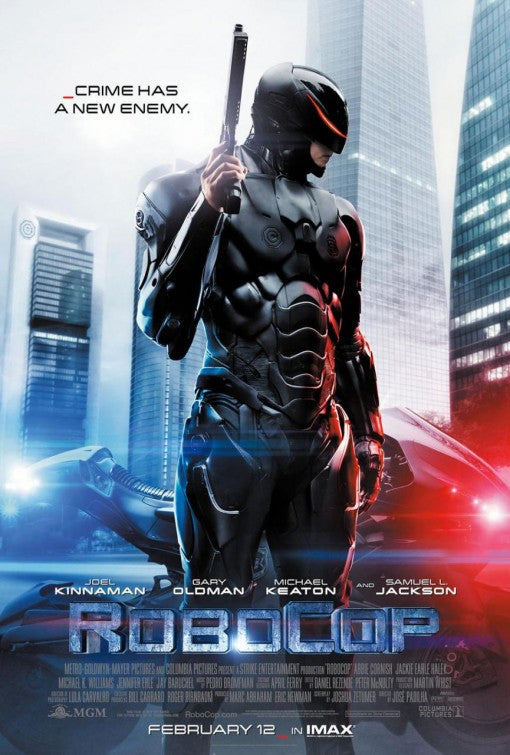 1000 piece jigsaw puzzle for the movie poster: RoboCop (2014) ver2