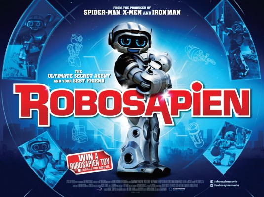 1000 piece jigsaw puzzle for the movie poster: Robosapien (2013)
