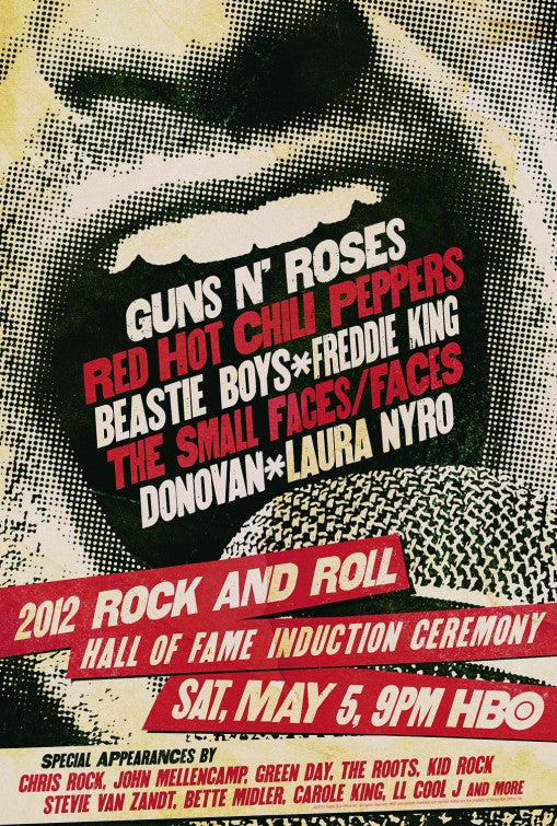 1000 piece jigsaw puzzle for tv poster: Rock and Roll Hall of Fame Induction Ceremony