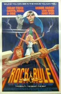 the movie poster: Rock & Rule (1985)