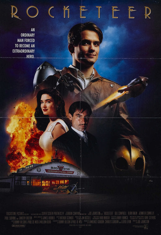 the movie poster: The Rocketeer (1991) ver2