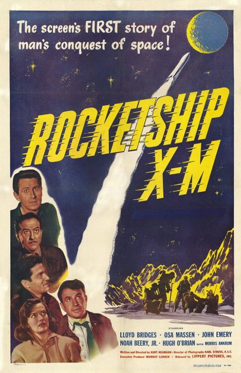 the movie poster: Rocketship X-M (1950)