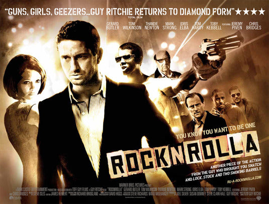 the movie poster: RocknRolla (2008) ver3