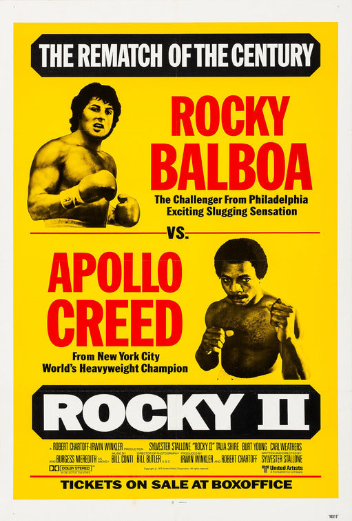 the movie poster: Rocky II (1979) ver2