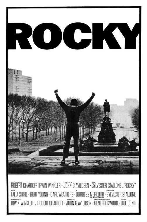 the movie poster: Rocky (1976) ver2