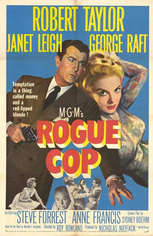 the movie poster: Rogue Cop (1954)