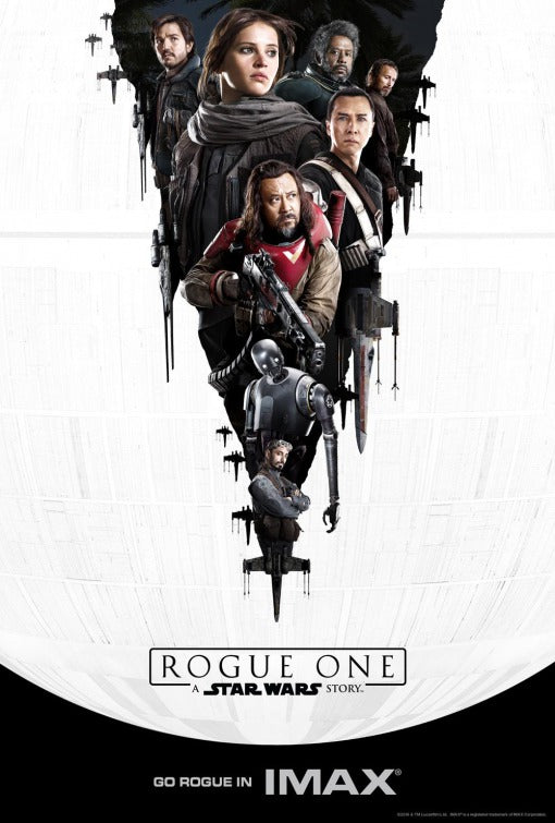 1000 piece jigsaw puzzle for the movie poster: Rogue One: A Star Wars Story (2016) ver18